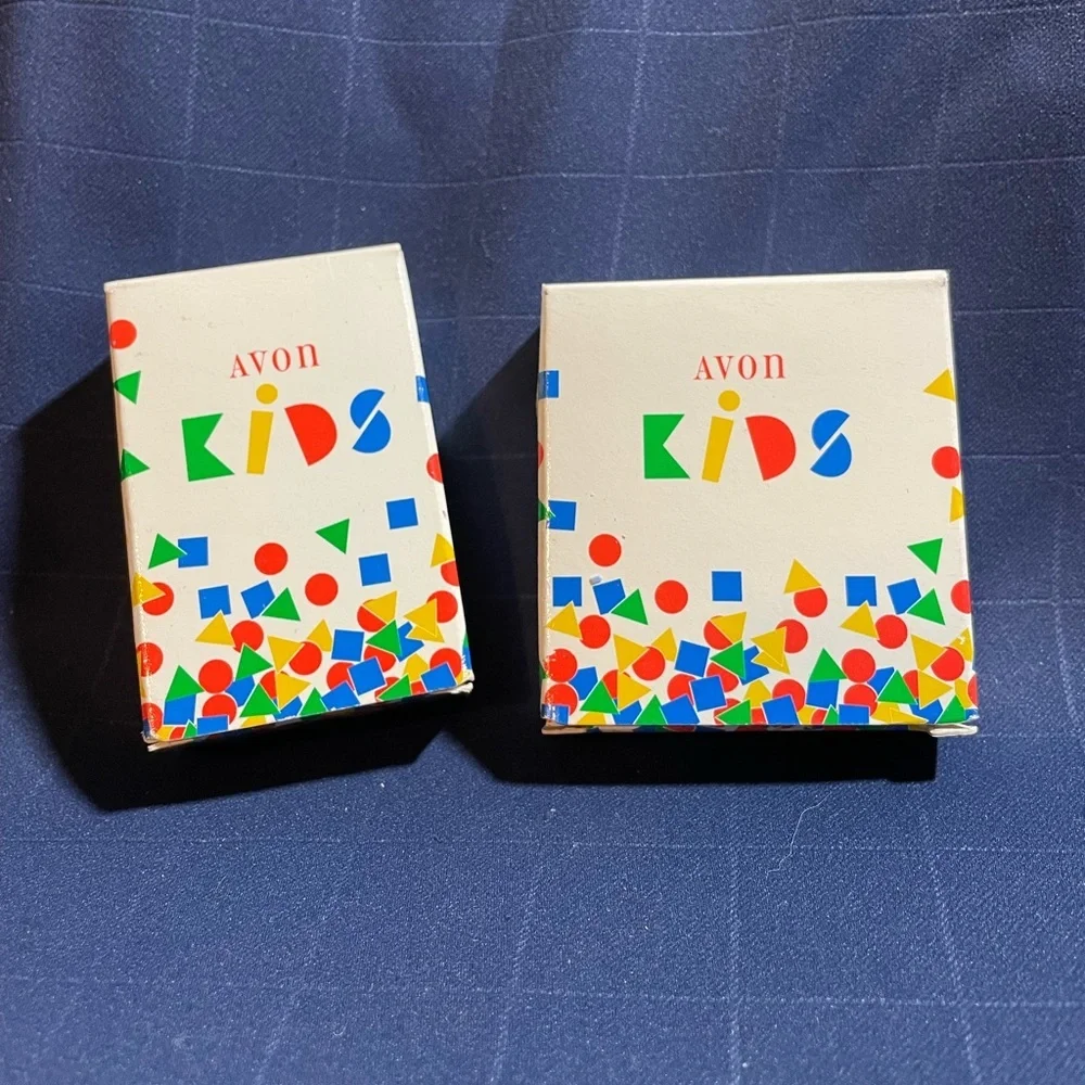 VTG 1994 Avon Kids novelty Easter Pet Soaps: Bunny & Duck - both new w/ box!